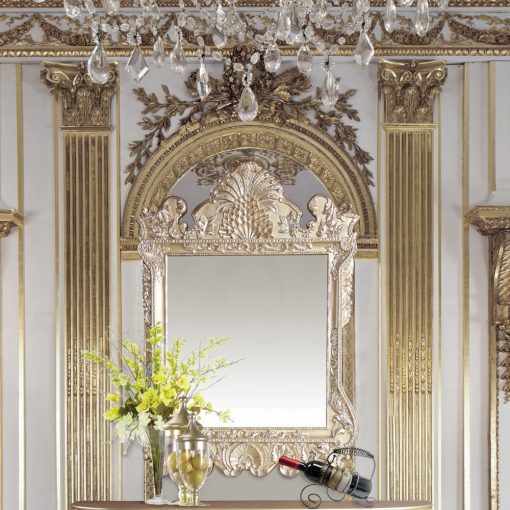 Acme Vatican Champagne Silver Mirror