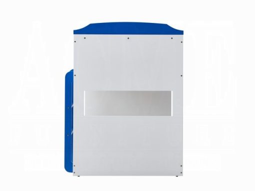 Acme Neptune Sky Blue & White Twin/Twin Bunk Bed - Image 5