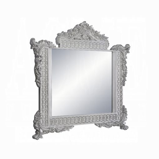 Acme Valkyrie Antique Platinum Mirror - Image 4