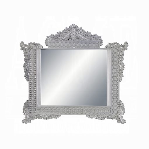 Acme Valkyrie Antique Platinum Mirror - Image 5