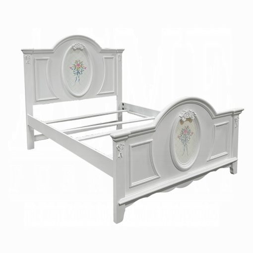 Acme Flora White Bed - Image 3
