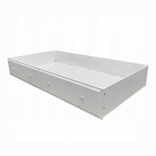 Acme Flora White Trundle (Twin) - Image 2