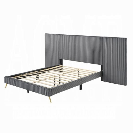 Acme Muilee Gray Fabric Ek Wall Bed - Image 2