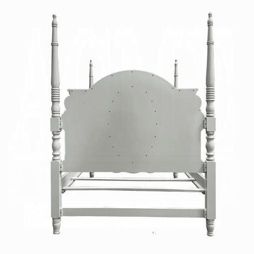 Acme Flora Gray Bed with Poster - Image 5