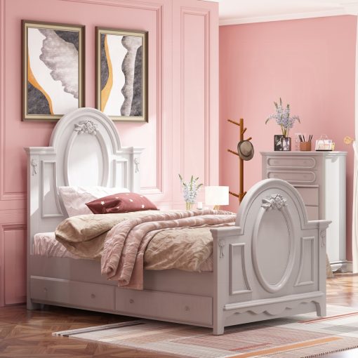 Acme Flora Gray Bed