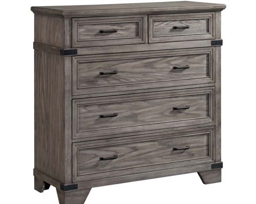Intercon Forge Media Chest | Brushed Steel