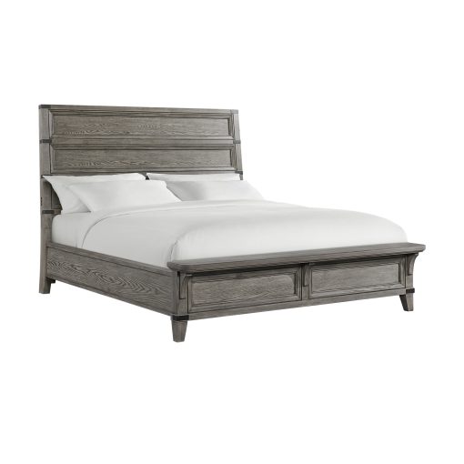Intercon Forge Brushed Steel Bed - Image 3