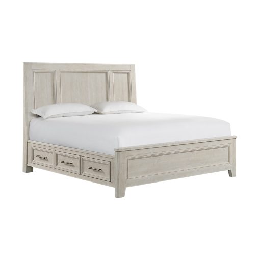 Intercon Carlson Washed Linen Storage Bed - Image 5