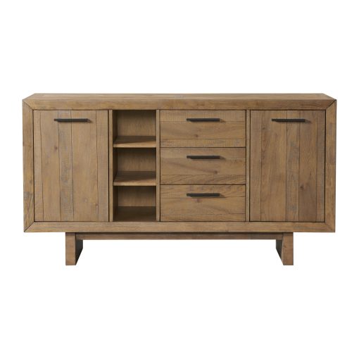 Intercon Landmark Weathered Oak Sideboard - Image 2
