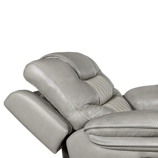 Intercon Cody Dual-Power Recliner | Light Grey - Image 5