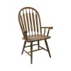 Intercon Colonial Oak Arrow Arm Chair