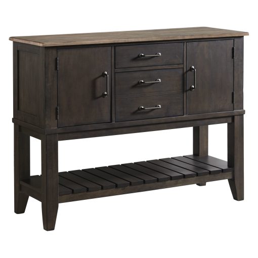 Intercon Beacon Black & Walnut Server