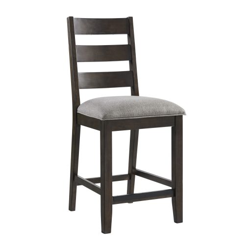 Intercon Beacon Black & Walnut Ladder Stool