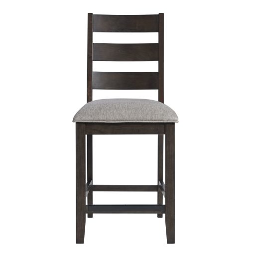 Intercon Beacon Black & Walnut Ladder Stool - Image 2