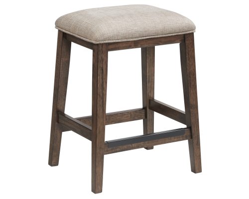 Intercon Kauai Brushed Mango Wood Backless Stool