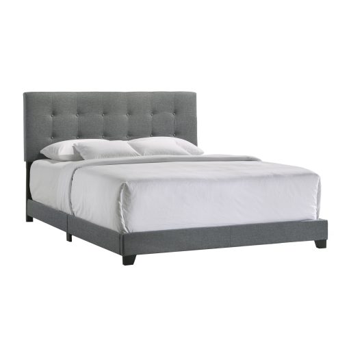 Intercon Addyson Gunmetal Upholstered Bed - Image 14