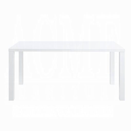 Acme Pagan White High Gloss Dining Table - Image 2