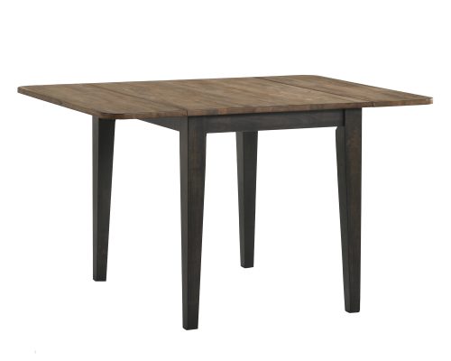 Intercon Harper Brushed Brown and Pecan Drop Leaf Table