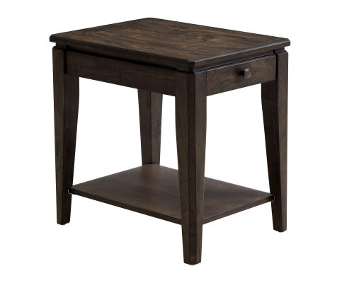 Intercon Kauai Brushed Mango Wood Chairside Table
