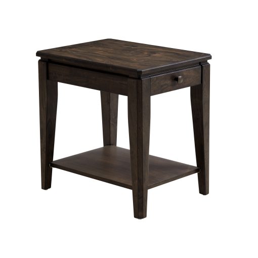 Intercon Kauai Brushed Mango Wood Chairside Table