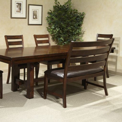 Intercon Kona Ladder Counter Bench | Raisin