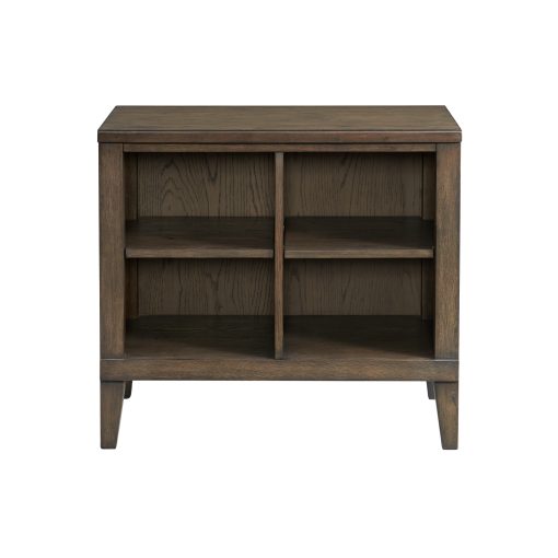 Intercon Preston Weathered Vintage Oak Bunching Open File Cabinet - Image 2