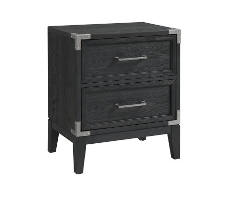 Intercon Laguna Weathered Steel Nightstand