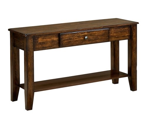 Intercon Kona Sofa Back Table | Raisin