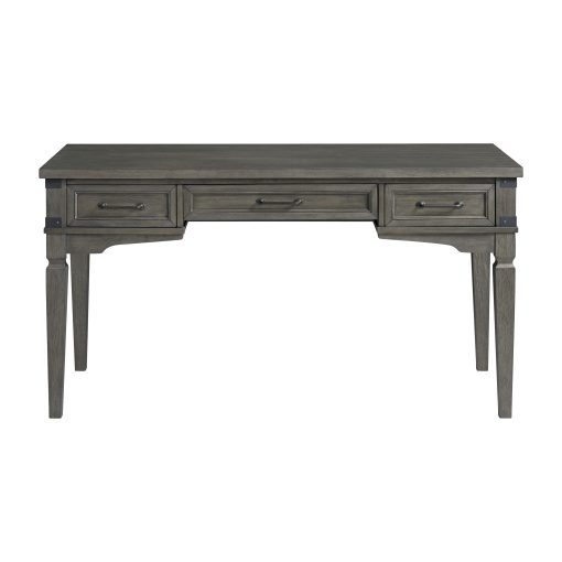 Intercon Foundry Brushed Pewter 60" Writing Desk - Image 2