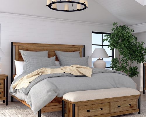 Intercon Norcross Hickory Standard Bed