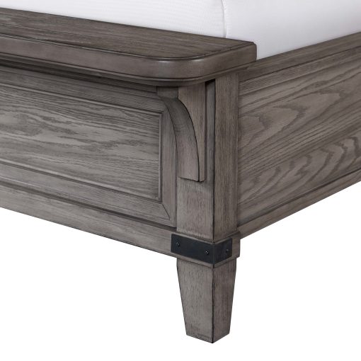 Intercon Forge Brushed Steel Bed - Image 4