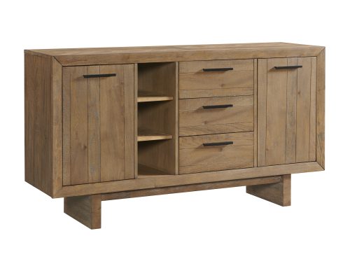 Intercon Landmark Weathered Oak Sideboard