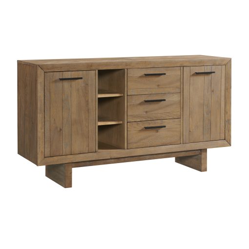 Intercon Landmark Weathered Oak Sideboard