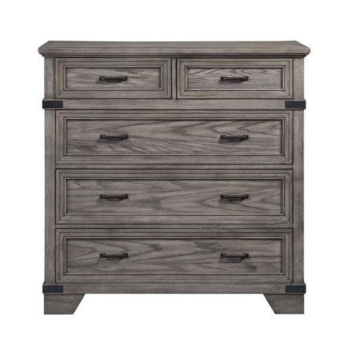 Intercon Forge Media Chest | Brushed Steel - Image 2