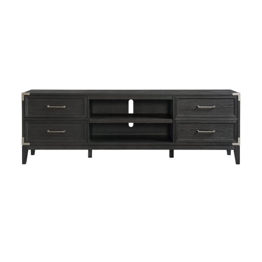 Intercon Laguna Weathered Steel TV Console - Image 6