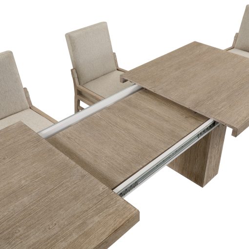 Intercon Nash Trestle Weathered Sand Dining Table - Image 3