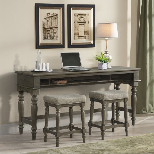 Intercon Balboa Park Sofa Roasted Oak Bar Table - Image 3