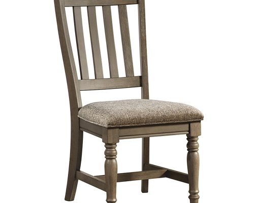 Intercon Balboa Park Roasted Oak Slat Chair