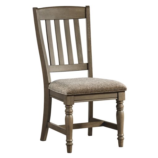 Intercon Balboa Park Roasted Oak Slat Chair