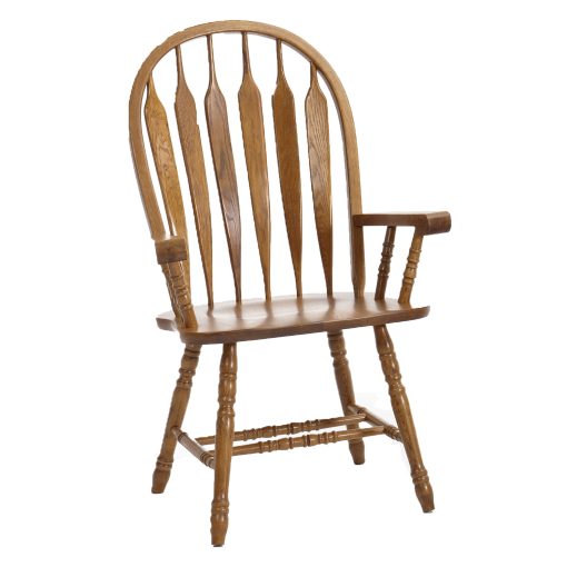 Intercon Classic Oak Chestnut Arrow Arm Chair