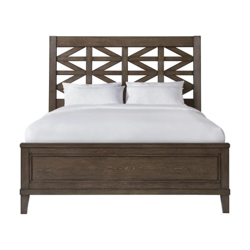 Intercon Preston Weathered Vintage Oak Bed - Image 3