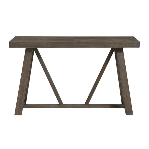 Intercon Hearst Reclaimed Chevron Sofa Back Table - Image 2