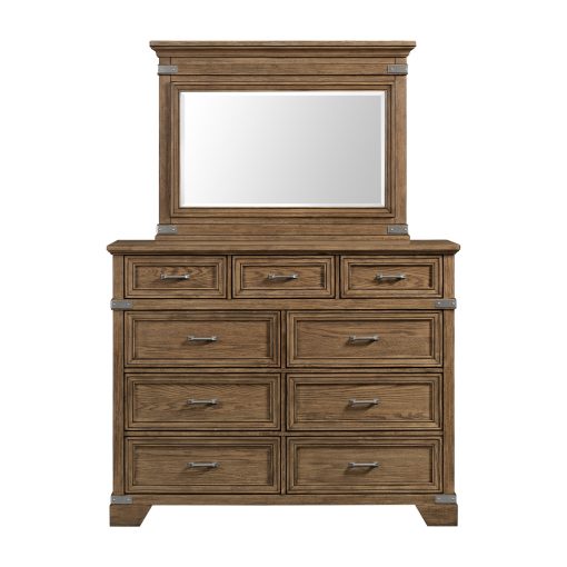 Intercon Forge Mirror | Weathered Chestnut - Image 3