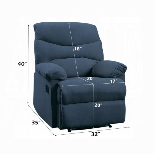 Acme Arcadia Motion Woven Fabric Recliner - Image 9