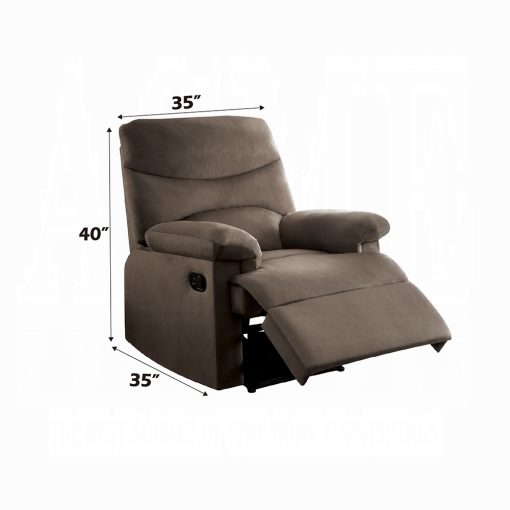 Acme Arcadia Motion Woven Fabric Recliner - Image 32