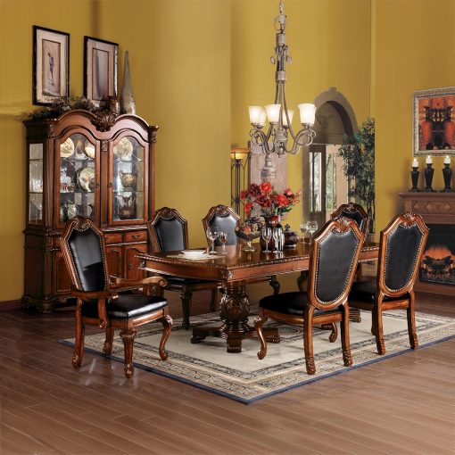 Acme Chateau De Ville Cherry Dining Table - Image 4