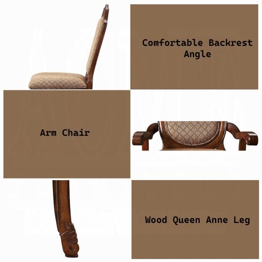 Acme Chateau De Ville Arm Chair - Set of 2 - Image 8
