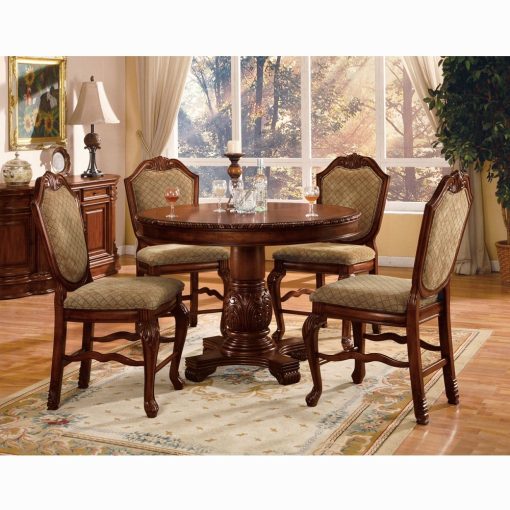 Acme Chateau De Ville Counter Height Chair - Set of 2 - Image 3
