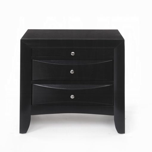 Acme Ireland Black Nightstand - Image 3