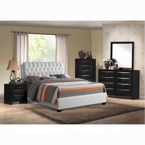 Acme Ireland Black Nightstand - Image 6
